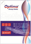 OPTIMA Etichete autocolante albe, colturi rotunjite, 100 coli/top, OPTIMA