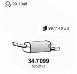 ASSO Toba esapament finala ASSO 34.7099 (34.7099)
