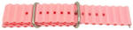  Curea silicon roz cutată cu telescop QR 20mm - 63051 - ceas-shop