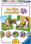 Ravensburger Puzzle Familii De Animale, 9X2 Piese - RVSPC05072 (RVSPC05072) Puzzle