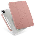 Uniq Camden iPad Pro 11 2021 kemény tok (antibekteriális) + kitámasztó - rózsaszín