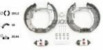 TEXTAR Set saboti frana TEXTAR Shoe Kit Pro 84061801 (84061801)