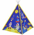 LeanToys Cort indian de joaca pentru baieti, albastru cu astronauti, 10515 (MGH-564890blue)