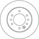 TRW Disc frana TRW SINGLE DF6961S (DF6961S)