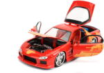 Jada Movie Cars Mazda RX-7 1993 Fast and Furious Orange Julius scala 1/241/43 (19581)