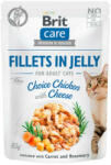 Brit Care Fillets in jelly chicken with cheese 85 g