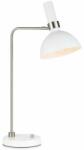 Markslöjd LARRY asztali lámpa 1L fehér/acél (MS-107502)