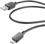Cellularline Cellularline USBDATA06MUSBK Adatkábel, Micro USB, 0.6m, Fekete
