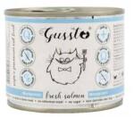 Gussto Cat Fresh Salmon hrana cu somon pentru pisici 12x200 g