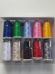 Madeira Ata de brodat MADEIRA Kit Ministarter Polyneon 40 10conuri x 1000m (006MIPL4) - masinidecusut
