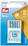 Prym Ace de cusut Microtex, cu varf foarte ascutit, pentru matase si neopren, 5 buc, finete 60-80, Prym (154940) - masinidecusut