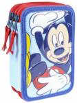 Cerda Penar echipat Mickey Mouse cu 3 compartimente, 43 piese (CE2103041) Penar