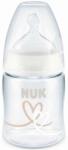 Nuk First Choice - Controlul temperaturii, PP, 150 ml, Inimi (10743875)