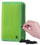 PIXIE CREW Penar școlar Pixie Crew - Maro/verde, cu 1 fermoar (PXA-04-95) Penar
