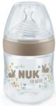 Nuk for Nature Silicone Soother Bottle - 150 ml, mărimea S, bej (10743074)