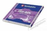 Verbatim DVDV+8DL DVD+R kétrétegű normál tokos DVD lemez