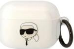 Karl Lagerfeld прозрачен калъф за AirPods Pro Karl`s Head (KLAPHNIKTCT)