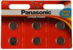 Panasonic 3V Lítium gombelem 6db-os (CR2025L/6BP) (CR2025L/6BP) (CR2025L/6BP)