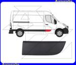 RENAULT MASTER 3 2019.09-2024.02 Ajtódíszléc jobb első, fekete 10017853