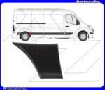 OPEL MOVANO B 2010.03-2021.05 /X62/ Hátsó sárvédő díszléc kerékív előtti jobb "rövid kivitelhez: 3182mm"" OP9541463