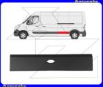 RENAULT MASTER 3 2019.09-2024.02 Oldalfal díszléc bal hátsó, szélességjelzős P60N10043