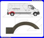 OPEL MOVANO B 2010.03-2021.05 /X62/ Kerékív díszléc jobb hátsó "középhosszú kivitel: 3682/mm" 10017869