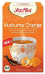 YOGI TEA kurkuma-narancs bio filteres tea 17x2g