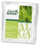 Golden Green spirulina alga öregedésgátló lehúzható alginát arcmaszk 6g