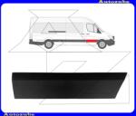 VW CRAFTER 1 2006.10-2016.10 /2E/ Ajtódíszléc jobb első fekete 10013856