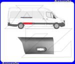 VW CRAFTER 1 2006.10-2016.10 /2E/ Hátsó sárvédő díszléc jobb ív előtt, szélességjelzős "rövid kivitelhez / tengelytáv: 3250mm" P50650052