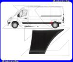 RENAULT MASTER 3 2010.04-2019.08 Hátsó sárvédő díszléc kerékív előtti bal "rövid kivitelhez: 3182mm"" 10017880