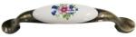 Spectral Mobila Maner cu ornament ceramic floare roz
