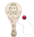 ST Paddle Ball Kiszínezhető ütögetős labdajáték - Hercegnő