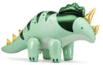 Partydeco Óriás álló lufi 40 inch 100 cm Triceratops, dinoszaurusz, csak levegővel tölthető (LUFI209042)