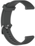 BSTRAP Silicone Bredon curea pentru Huawei Watch GT 42mm, dark gray (SHU001C0612)