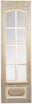 Clayre & Eef Oglinda perete lemn gri bej antichizat 50x4x172 cm (52S263)