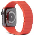 Apple Watch narancs mágneses szilikon szíj 38/40/41/42 (series10)mm