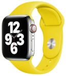 Apple Watch citromsárga szilikon szíj 38/40/41mm