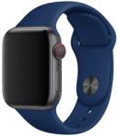 Apple Watch sötétkék szilikon szíj 38/40/41/42 (series10)mm