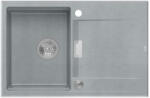 Quadron Chiuveta compozit incastrata Quadron Unique Oven gri - inox 76x50 cm (HQO7650U5_BS) Chiuveta