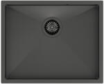 Quadron Chiuveta inox sub blat Quadron Anthony 60 finisaj 54x44 cm grafit metalizat (MF5444PVDBST1) Chiuveta