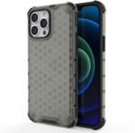 Hurtel Husa Honeycomb Case armor cover with TPU Bumper for iPhone 13 Pro Max black - pcone