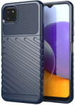Hurtel Husa Thunder Case Flexible Tough Rugged Cover TPU Case for Samsung Galaxy A22 5G blue - pcone