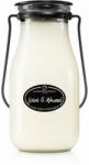 Milkhouse Candle Milkhouse Candle Co. Creamery Linen & Ashwood lumânare parfumată I. Milkbottle 396 g