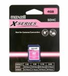 Maxell SDHC X-SERIES 4GB Class 4 854510.00 TW