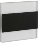 Kanlux LED süllyesztett lépcsővilágító 0, 8W, 3000K, 13lm, fekete - Terra Kanlux 26849 (26849)