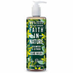 Faith in Nature Sapun lichid natural cu alge marine si citrice, Faith in Nature, 400 ml