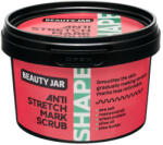 Beauty Jar Scrub antivergeturi cu ulei din lemn de trandafir, unt de shea si proteina din grau, Shape Line, Beauty Jar, 400g