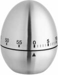 TFA Timer analog pentru bucatarie EGG, forma ou, otel inoxidabil, argintiu, TFA 38.1026 (MCABI-38.1026)