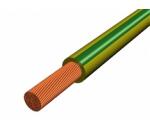  H07V-K 1x6 mm2 fméter Mkh z/s sodrott vezeték (MKH 1X1,6 ZÖLDSÁRGA) - bestbyte